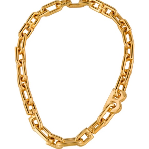 BALENCIAGAChain necklaceBCHAIN THIN NECKLACE IN GOLD